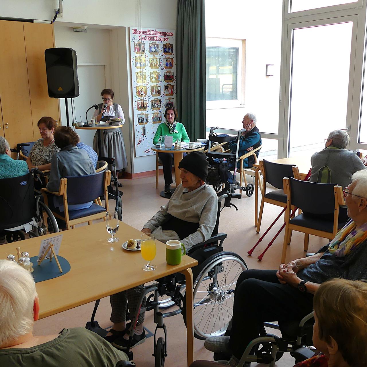 Lesung im Seniorenheim